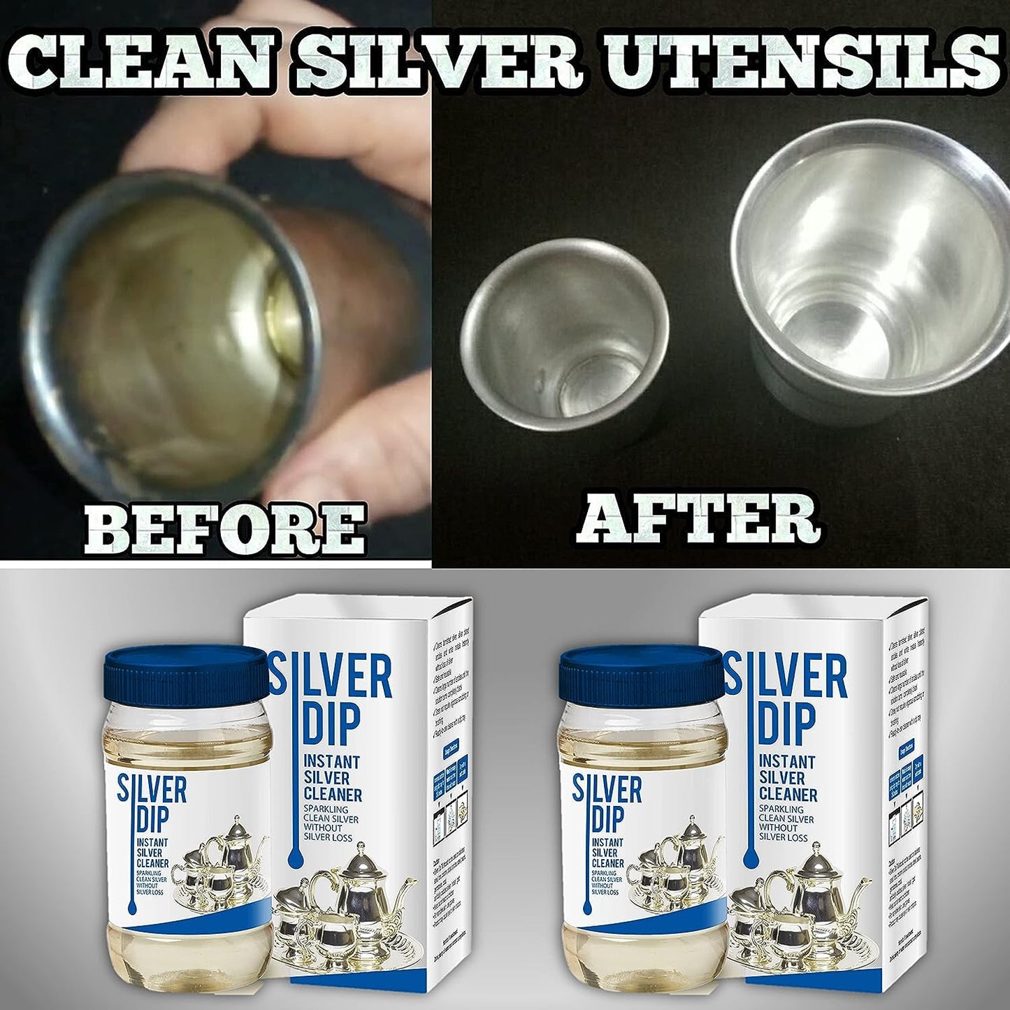 Silver Dip Instant Silver Cleaner| š„Buy 1 Get 1 Freeš„