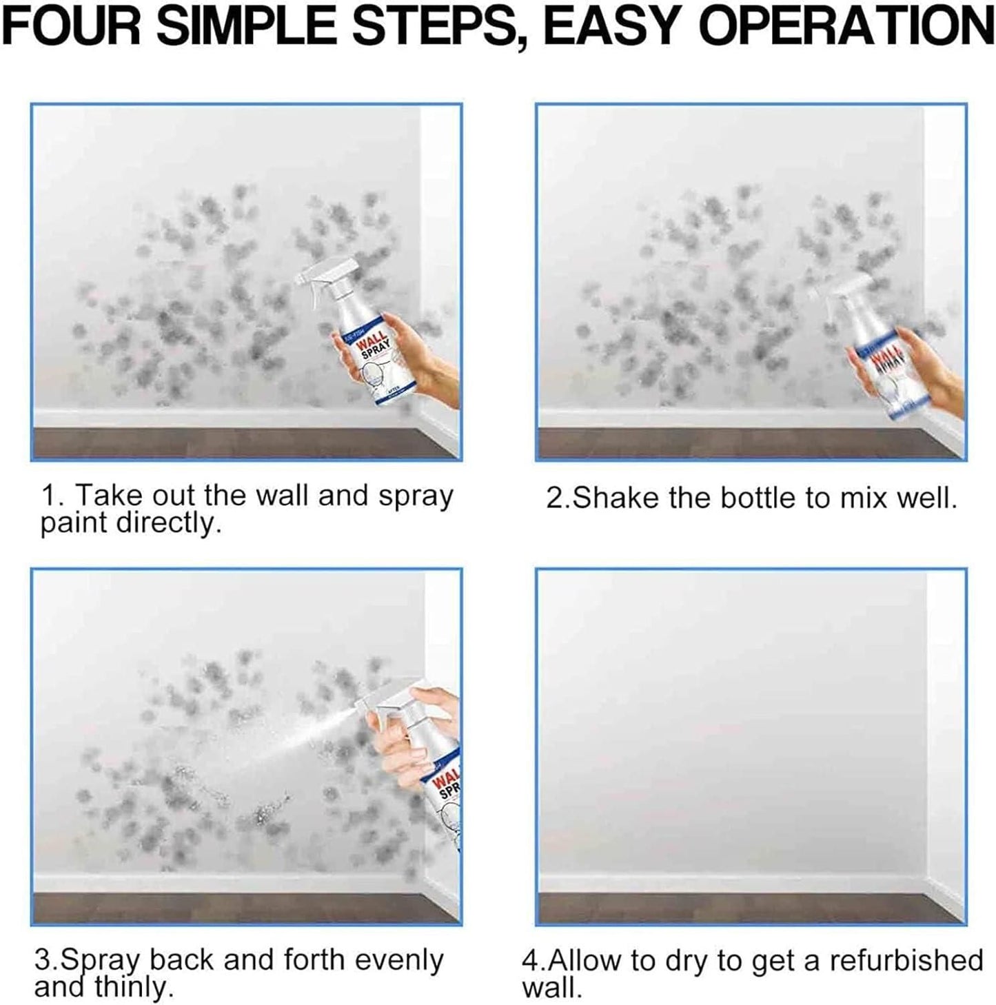 Wall Repair Paint Wall Spray |🔥FLAT 50% OFF SAVING🔥 | BUY 1 GET 1 FREE