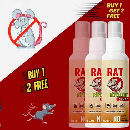 Rat-Guard Rat Control Spray | Non-Toxic Repellent for Cars & Bikes | 🔥BUY 1 GET 3 FREE🔥
