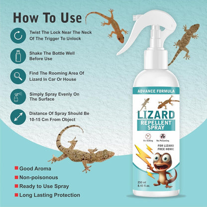 Lizard Repellent Spray – Buy 1 Get 1 Free | Keep Your Home Lizard-Free Naturally
