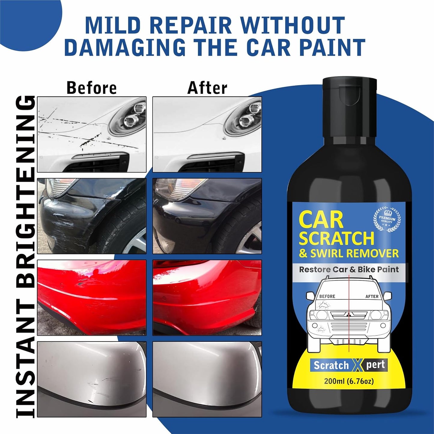 Scratch-Xpert Car Scratch Removal Cream – BUY 1 GET 1 FREE | Restore Your Car’s Shine Instantly
