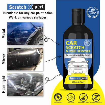 Scratch-Xpert Car Scratch Removal Cream – BUY 1 GET 1 FREE | Restore Your Car’s Shine Instantly