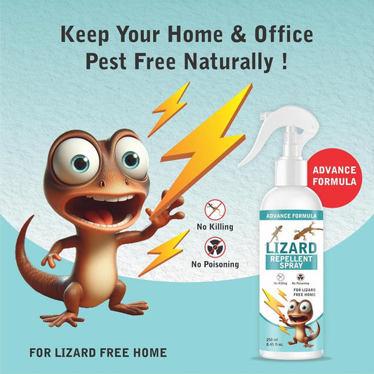 Lizard Repellent Spray – Buy 1 Get 1 Free | Keep Your Home Lizard-Free Naturally