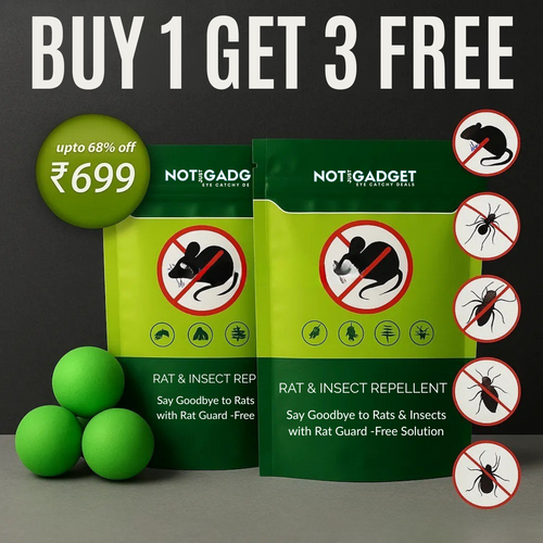 Safe and Long-Lasting Rat-Guard Rat & Insect Repellent Pellets | Buy 1, Get 3 Free