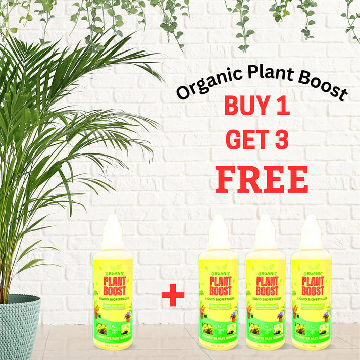 (PACK OF 4) Organic Plant Boost Liquid Bio fertilizer