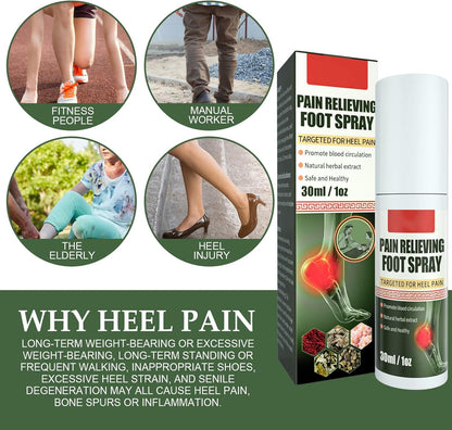 Foot & Joint Pain Relieving Spray – BUY 1 GET 1 FREE | Fast, Effective Pain Relief